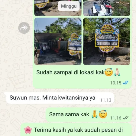Pengiriman Papan Bunga Duka Kartini