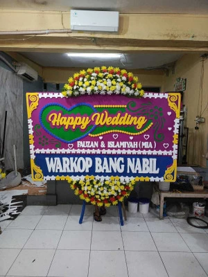 Papan Bunga di Kartini