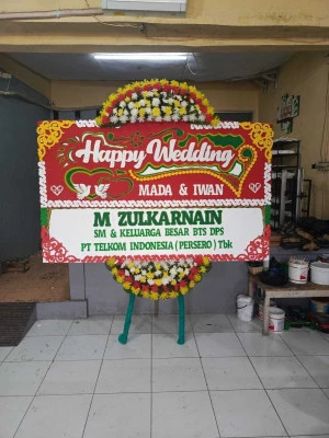 Papan Bunga di Kartini