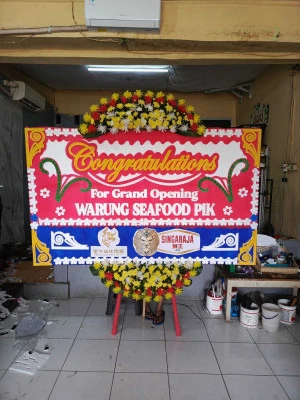 Papan Bunga di Kartini