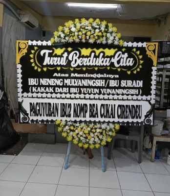Papan Bunga di Kartini